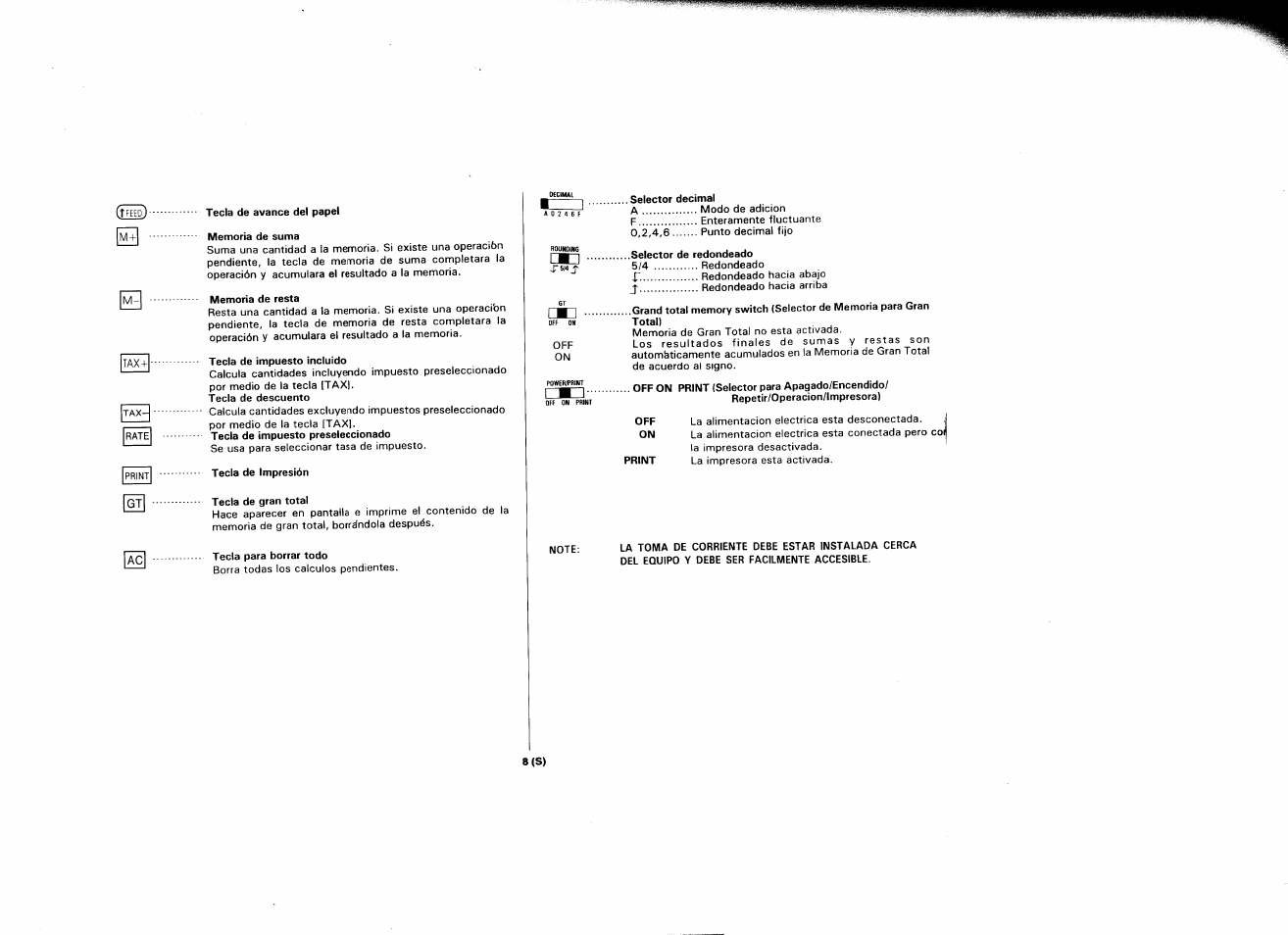 CITIZEN CX-80 User Manual | Page 9 / 32