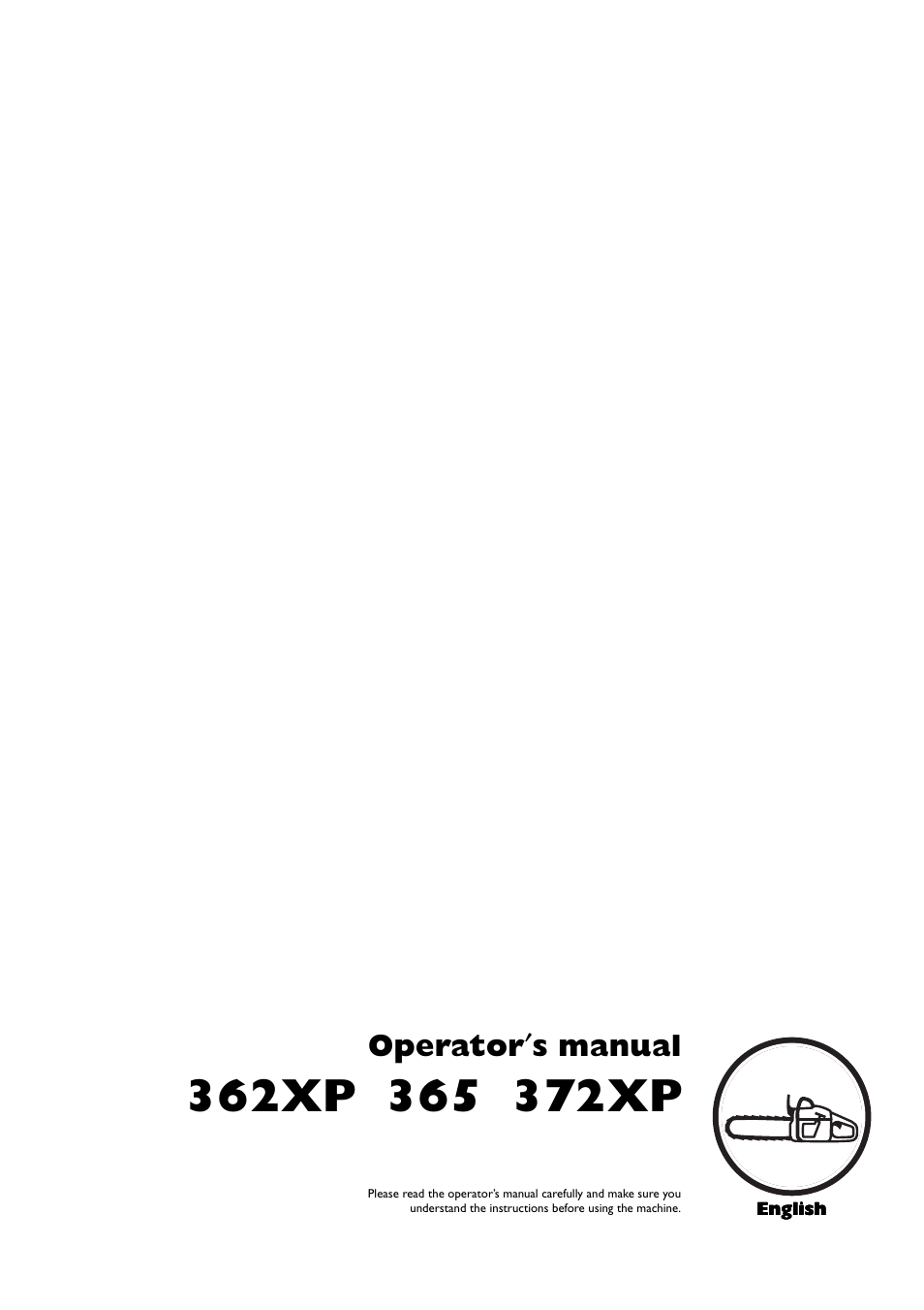 Husqvarna 365 User Manual | 40 pages