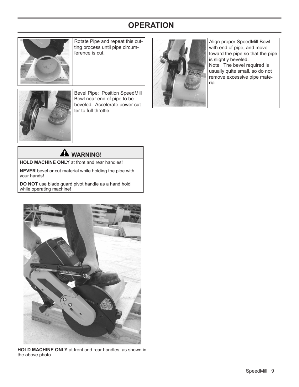 Operation | Husqvarna 544 93 62-01 User Manual | Page 9 / 12