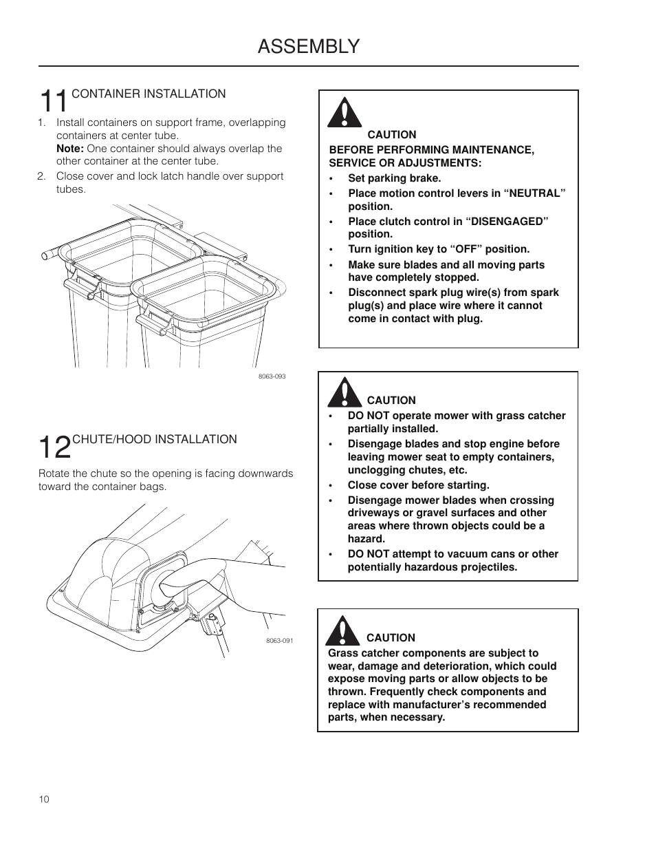 Assembly | Husqvarna 966529103 User Manual | Page 10 / 20