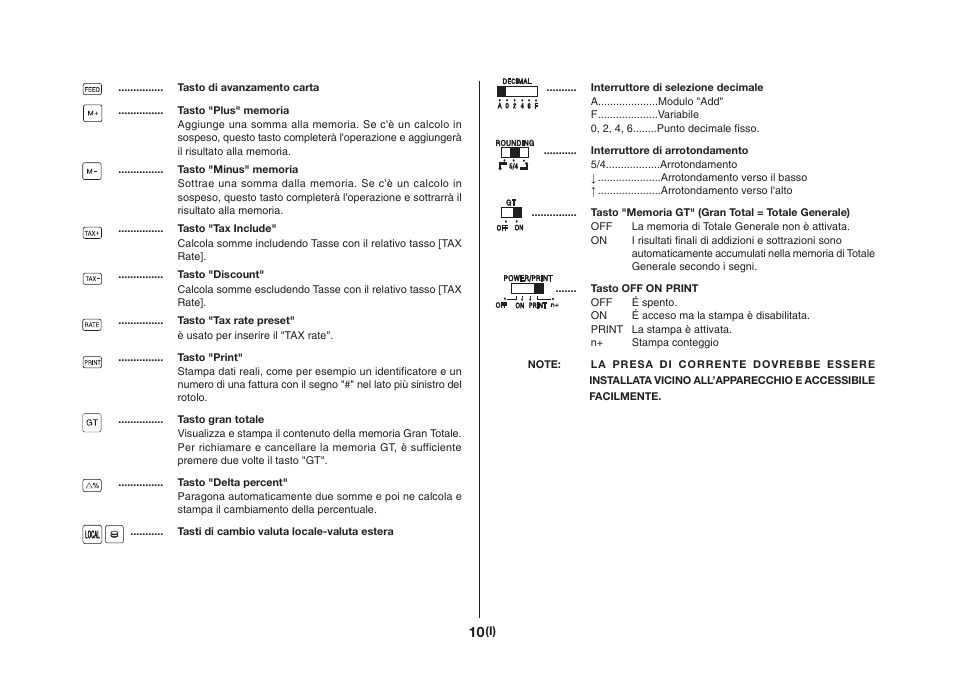 CITIZEN CX-121II User Manual | Page 11 / 64