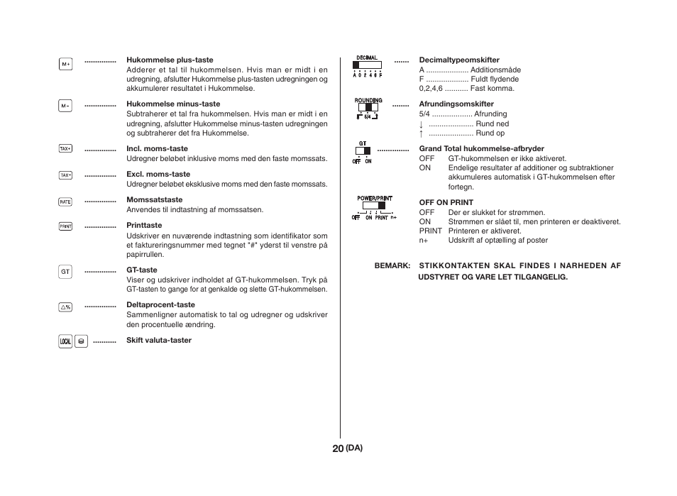CITIZEN CX-121II User Manual | Page 21 / 64