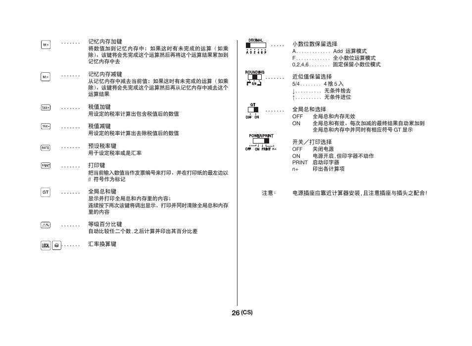 CITIZEN CX-121II User Manual | Page 27 / 64