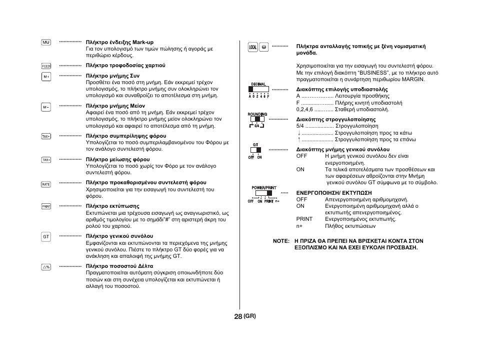 CITIZEN CX-121II User Manual | Page 29 / 64
