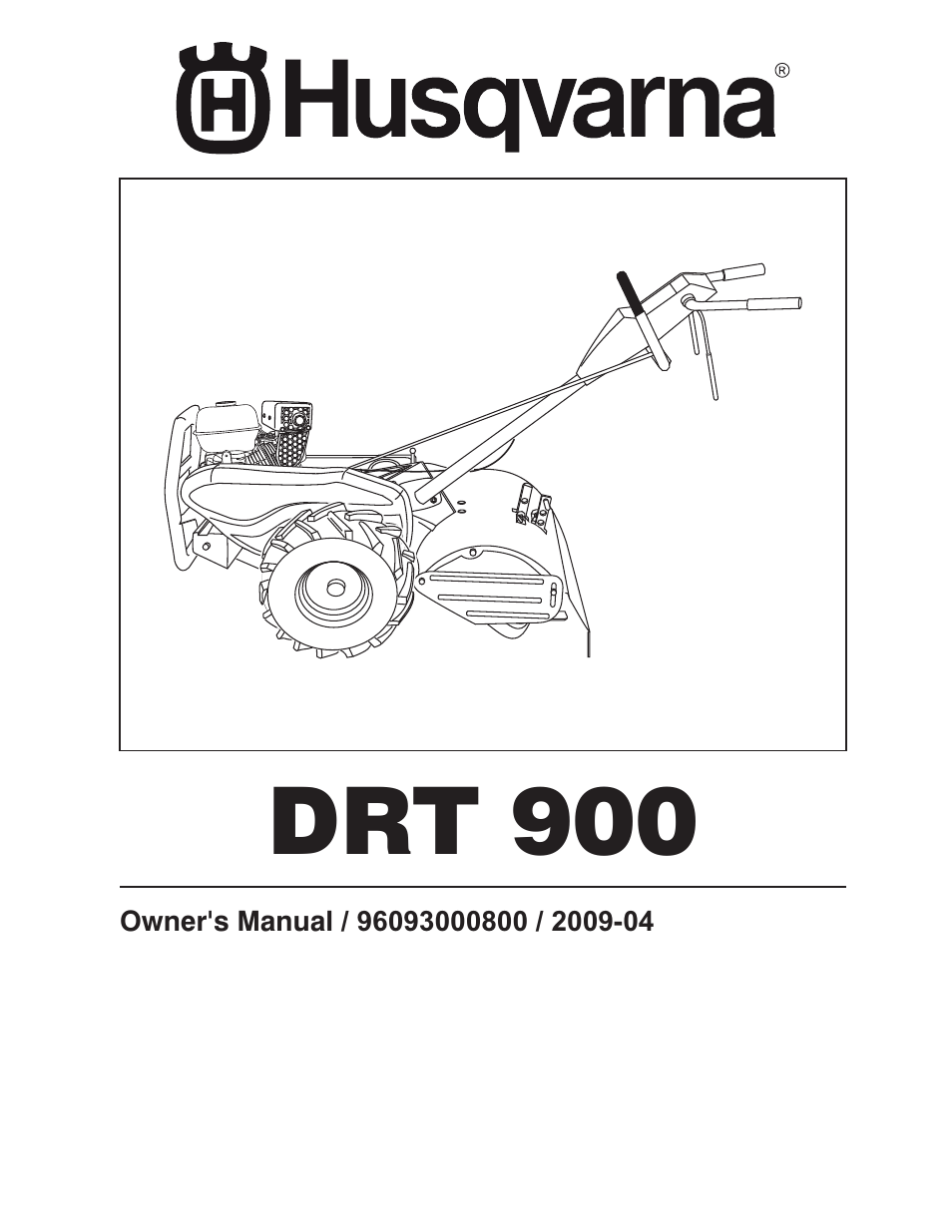 Husqvarna DRT900 User Manual | 29 pages