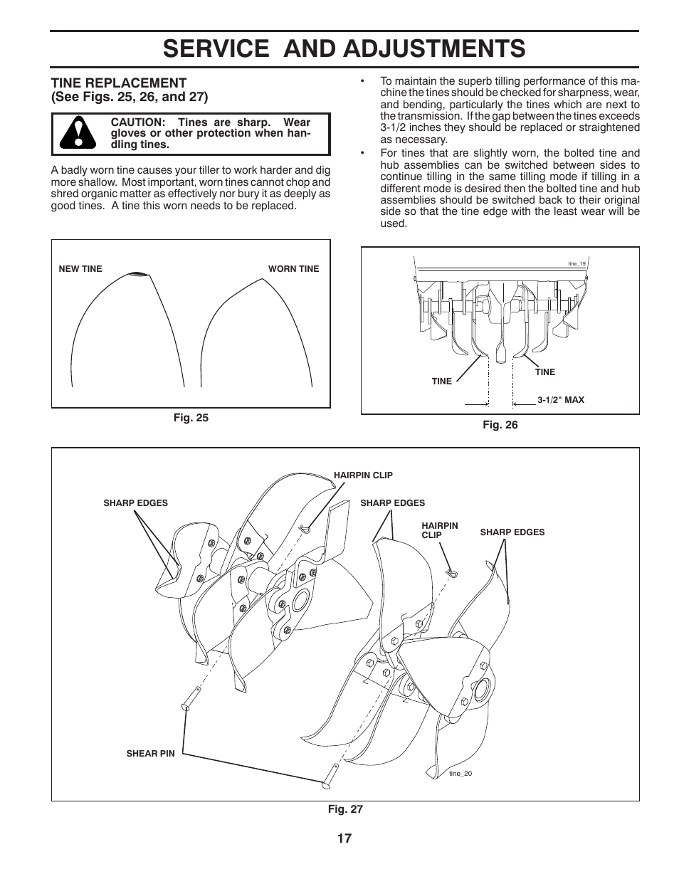 Service and adjustments | Husqvarna DRT900 User Manual | Page 17 / 29