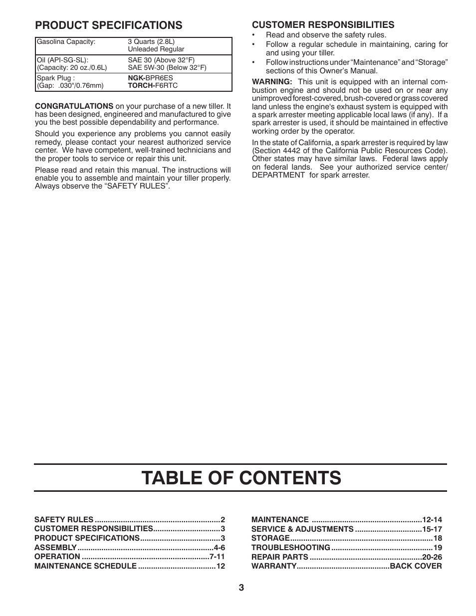 Husqvarna DRT900 User Manual | Page 3 / 29