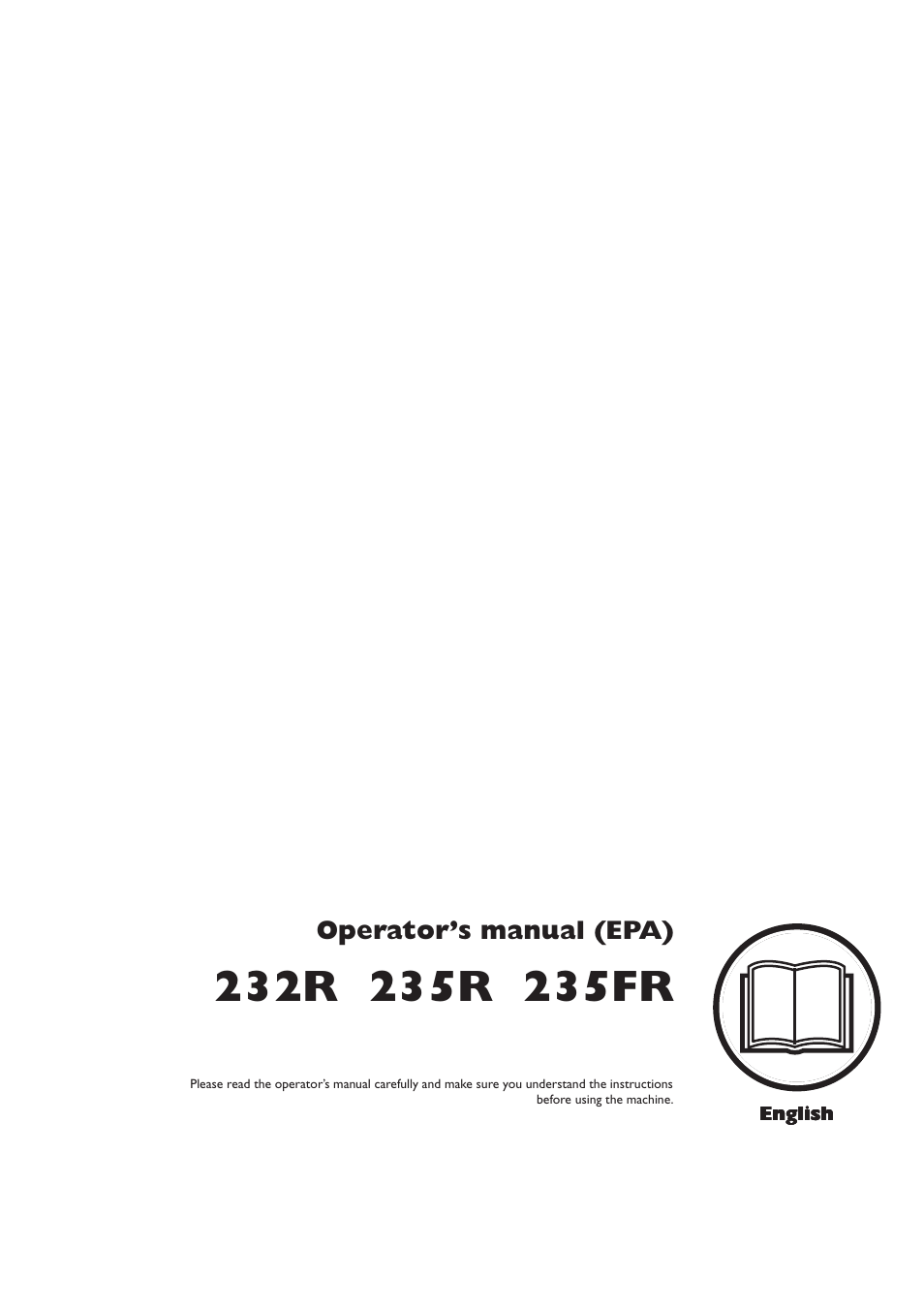 Husqvarna 235FR  EN User Manual | 52 pages