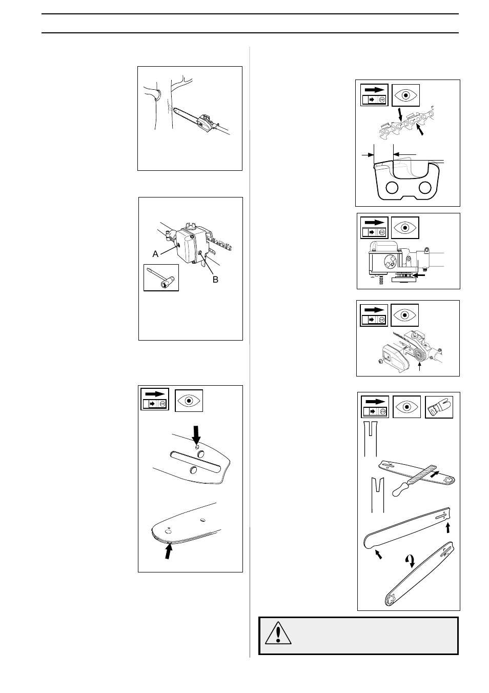 Safety instructions, Checking wear on cutting equipment | Husqvarna E-tech 325P4 User Manual | Page 11 / 28
