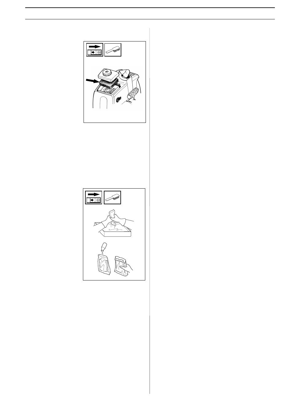 Maintenance, Maintenance schedule, Air filter | Husqvarna E-tech 325P4 User Manual | Page 23 / 28