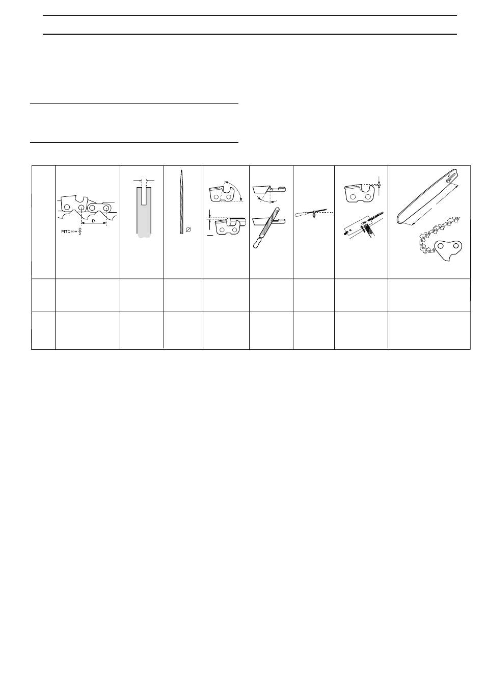 Technical data, Bar and chain combinations | Husqvarna E-tech 325P4 User Manual | Page 25 / 28