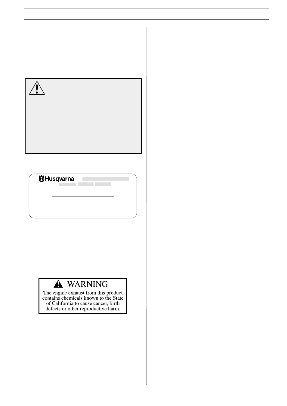 Husqvarna E-tech 325P4 User Manual | Page 3 / 28