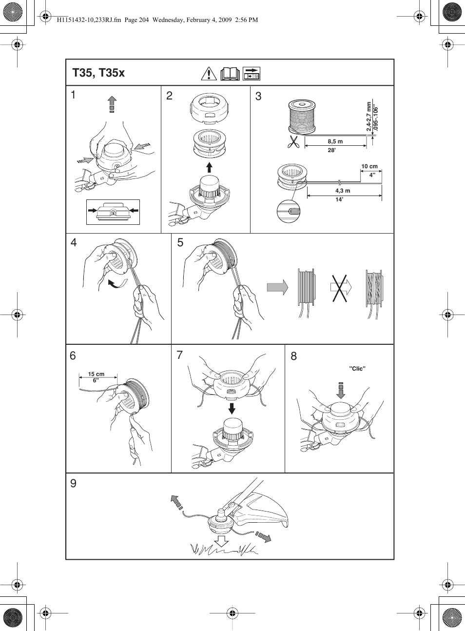 T35, t35x | Husqvarna 233RJ User Manual | Page 204 / 212