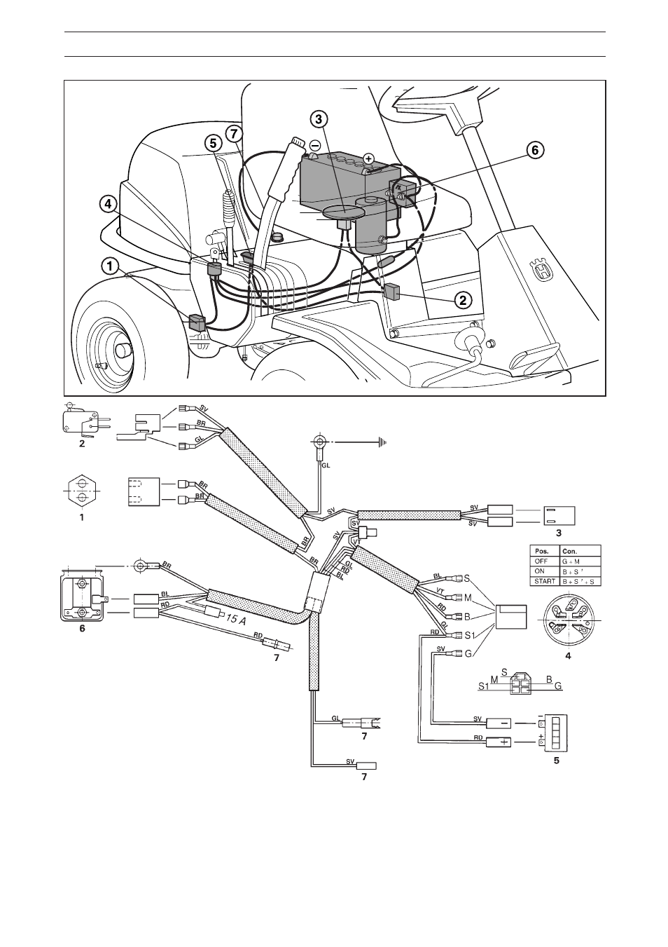 Wiring diagram | Husqvarna 14 Pro User Manual | Page 41 / 44