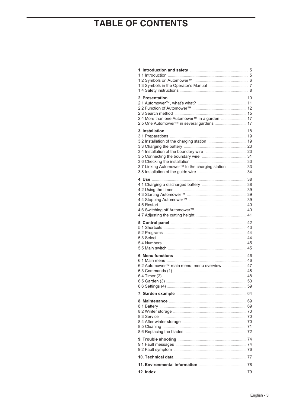 Husqvarna 230 ACX/220 AC User Manual | Page 2 / 82
