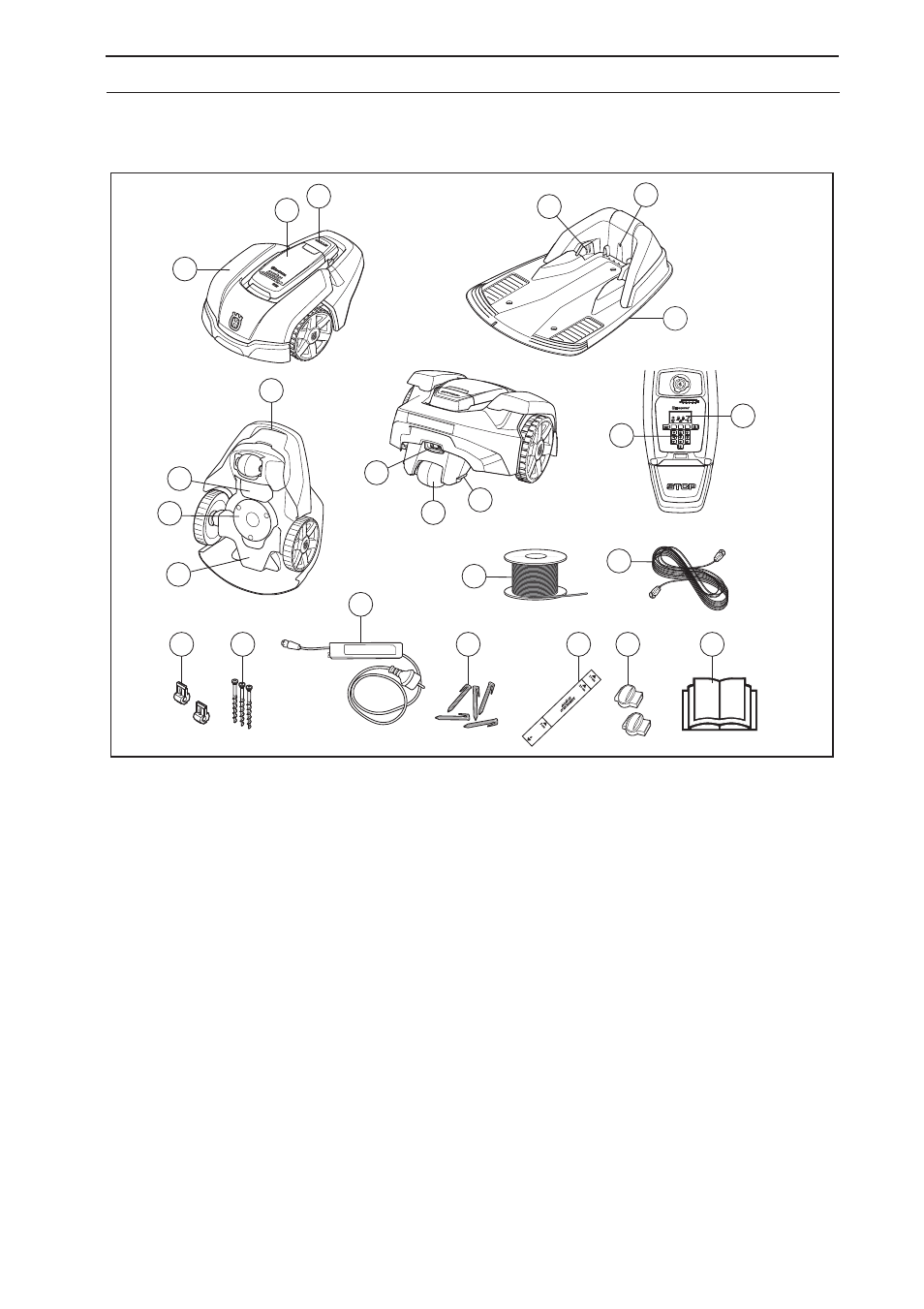 Presentation, 1 what’s what | Husqvarna 305 User Manual | Page 11 / 70