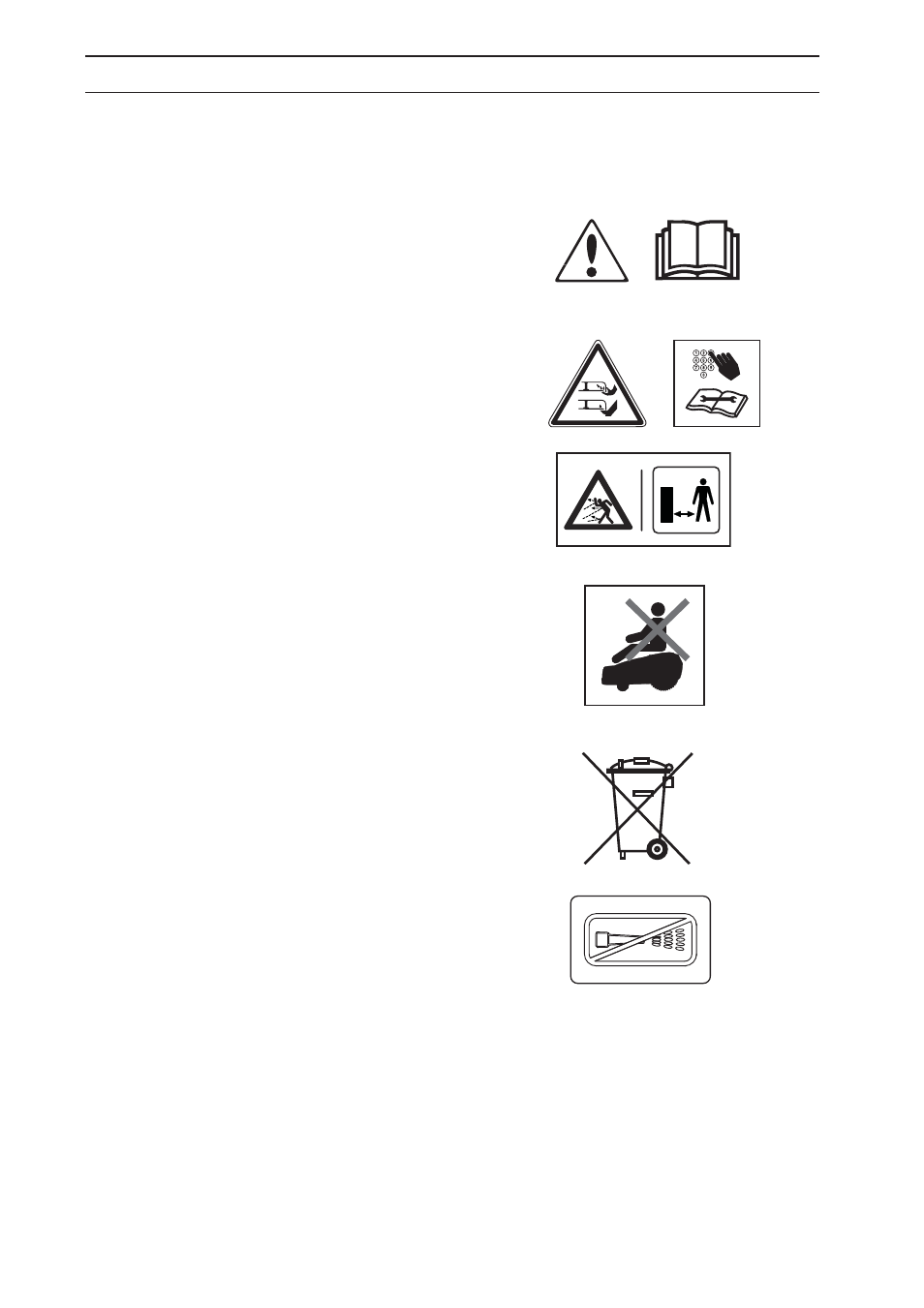 Introduction and safety, 2 symbols on the product | Husqvarna 305 User Manual | Page 6 / 70