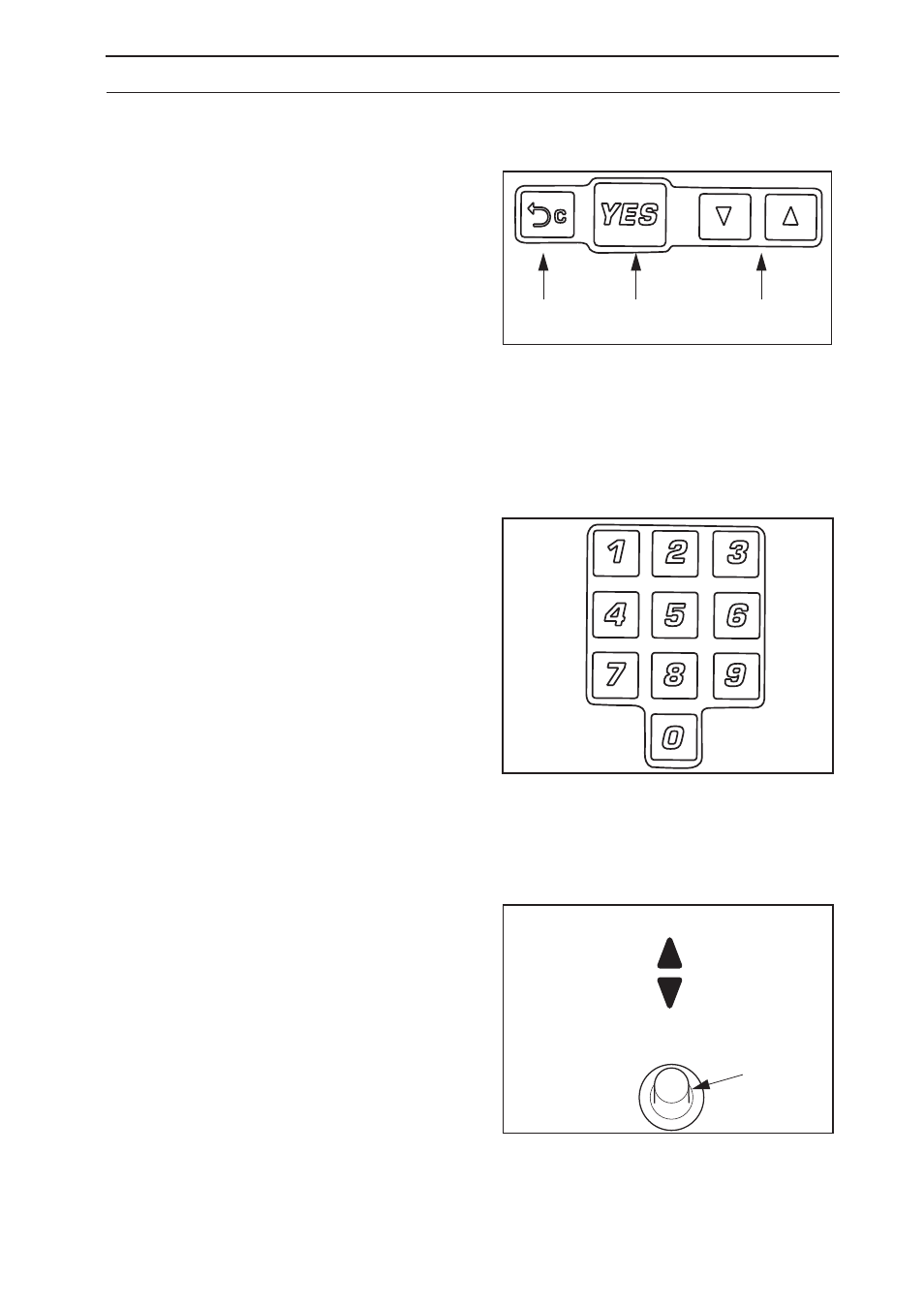 Control panel, On off, 2 select | 3 numbers, 4 main switch | Husqvarna 260 ACX User Manual | Page 45 / 76