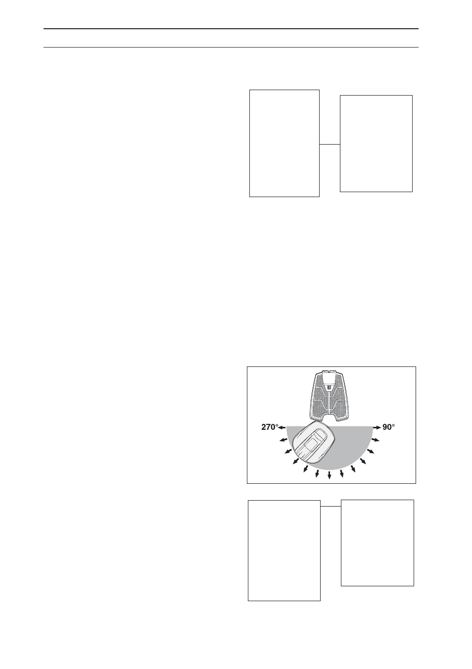 Menu functions, 5 installation (3), Exit angles (3-1) | Husqvarna 260 ACX User Manual | Page 50 / 76