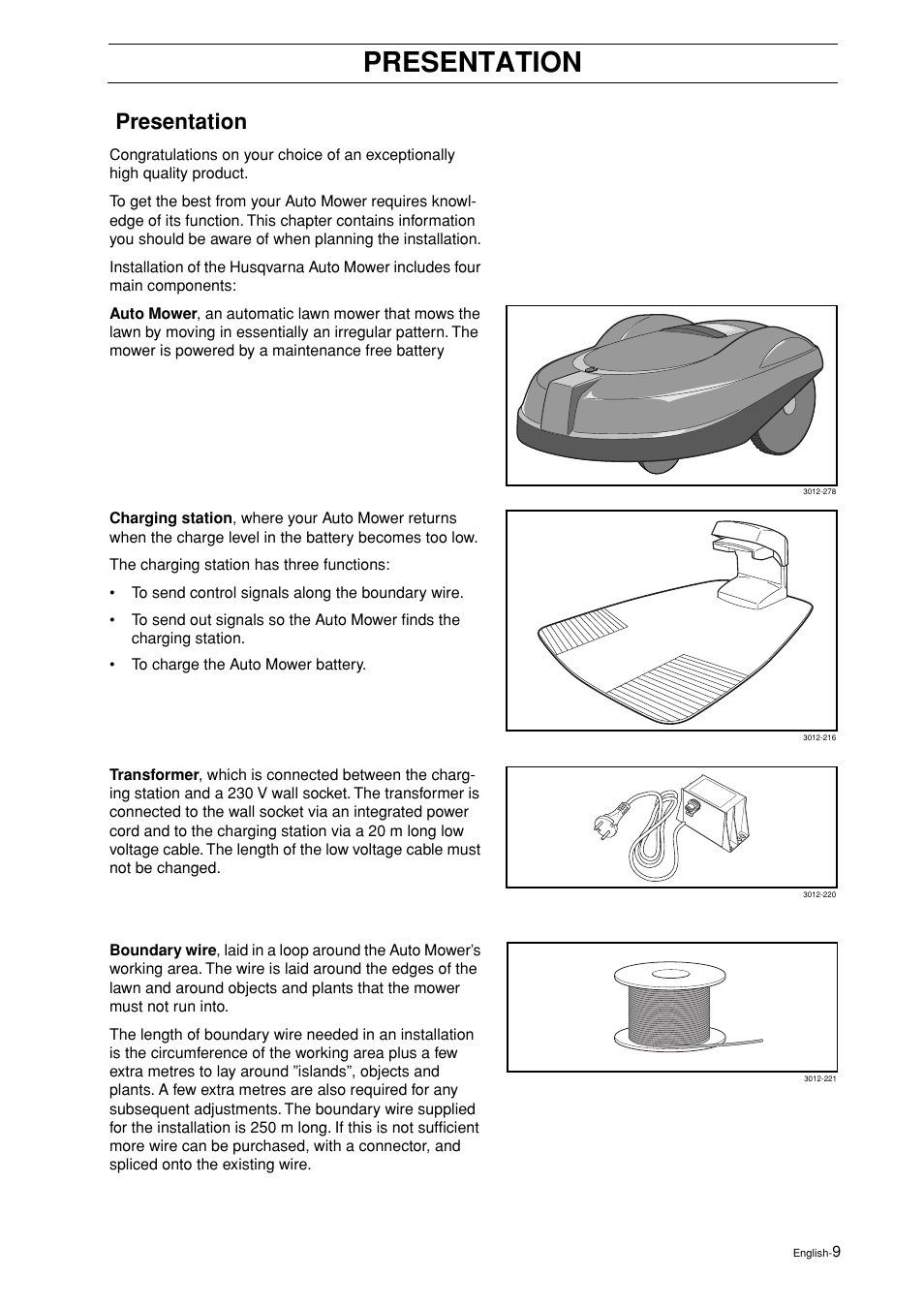 Presentation | Husqvarna 2003-06 User Manual | Page 8 / 50