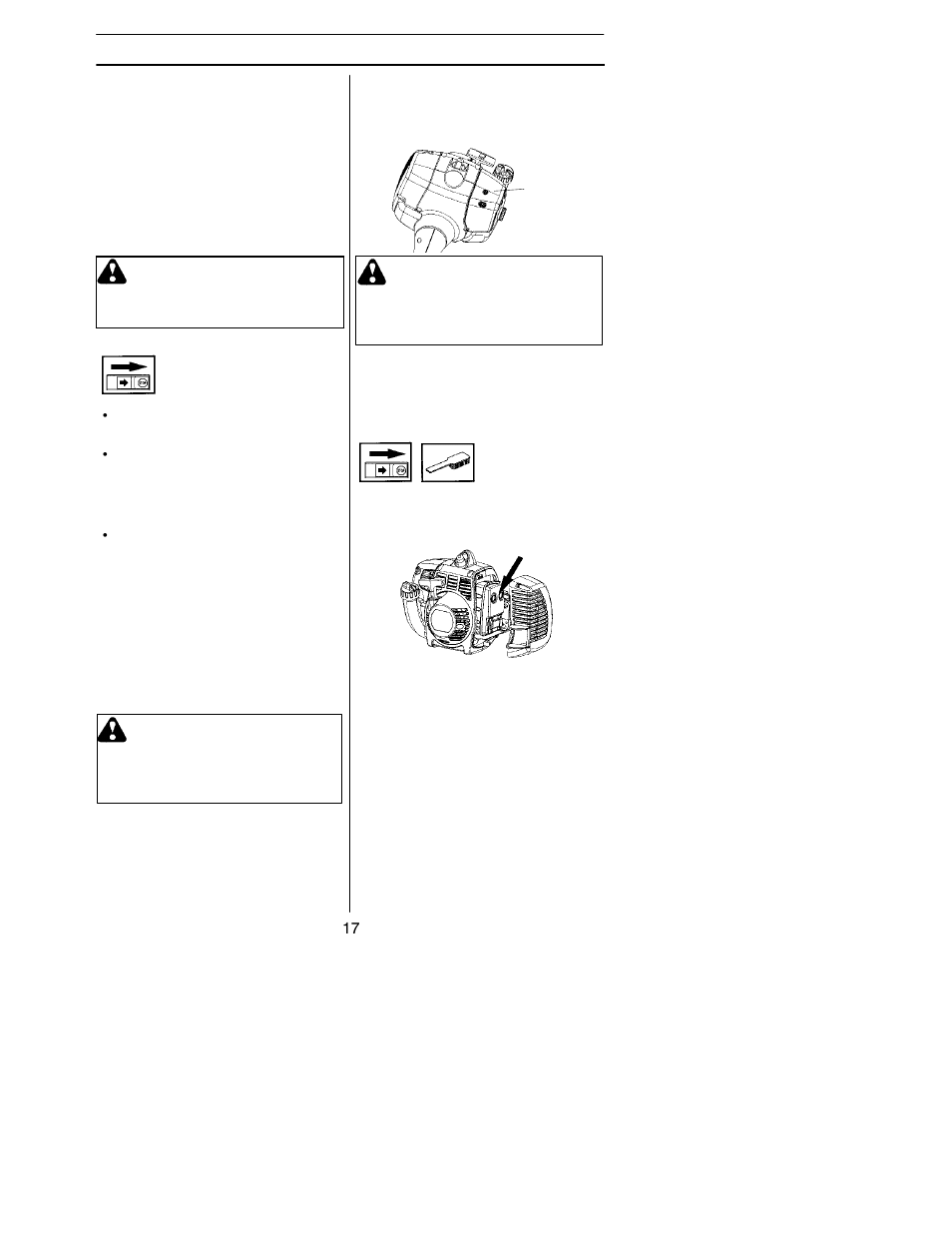 Maintenance | Husqvarna 125E User Manual | Page 17 / 23