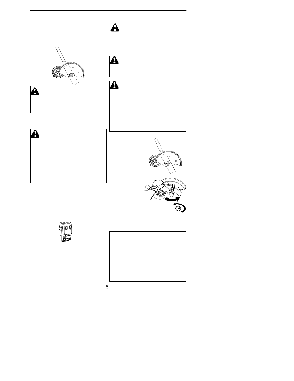 Safety instructions | Husqvarna 125E User Manual | Page 5 / 23