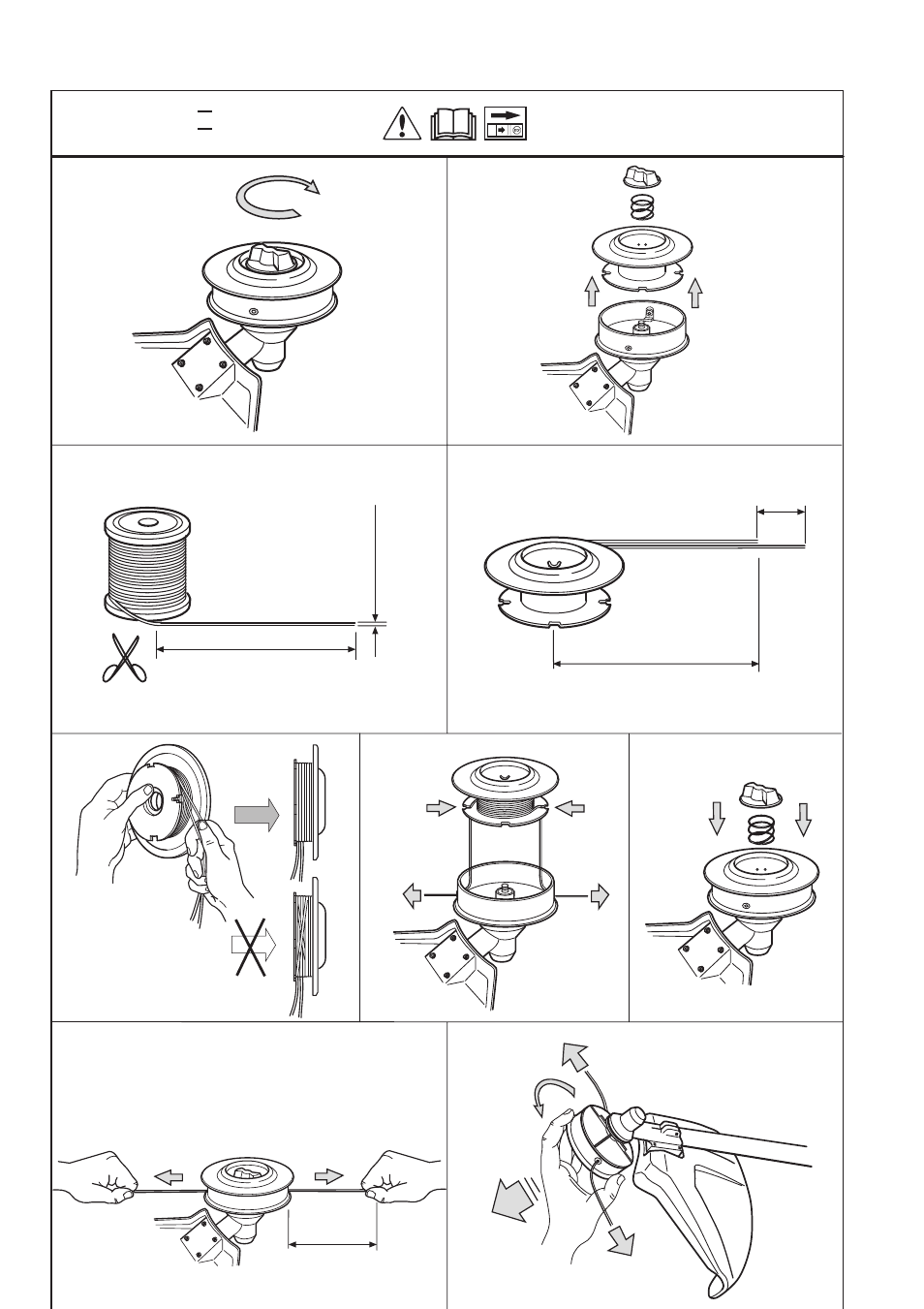 Trimmy h ii | Husqvarna 240L User Manual | Page 24 / 32