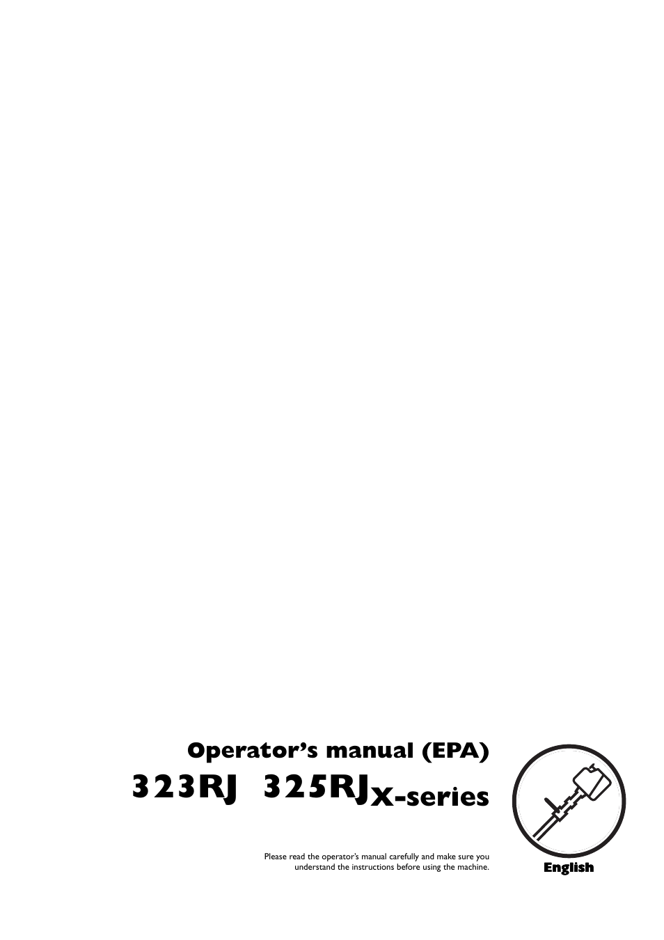 Husqvarna 323RJ  EN User Manual | 36 pages