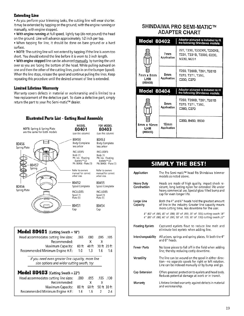 Husqvarna 80792 User Manual | Page 19 / 28