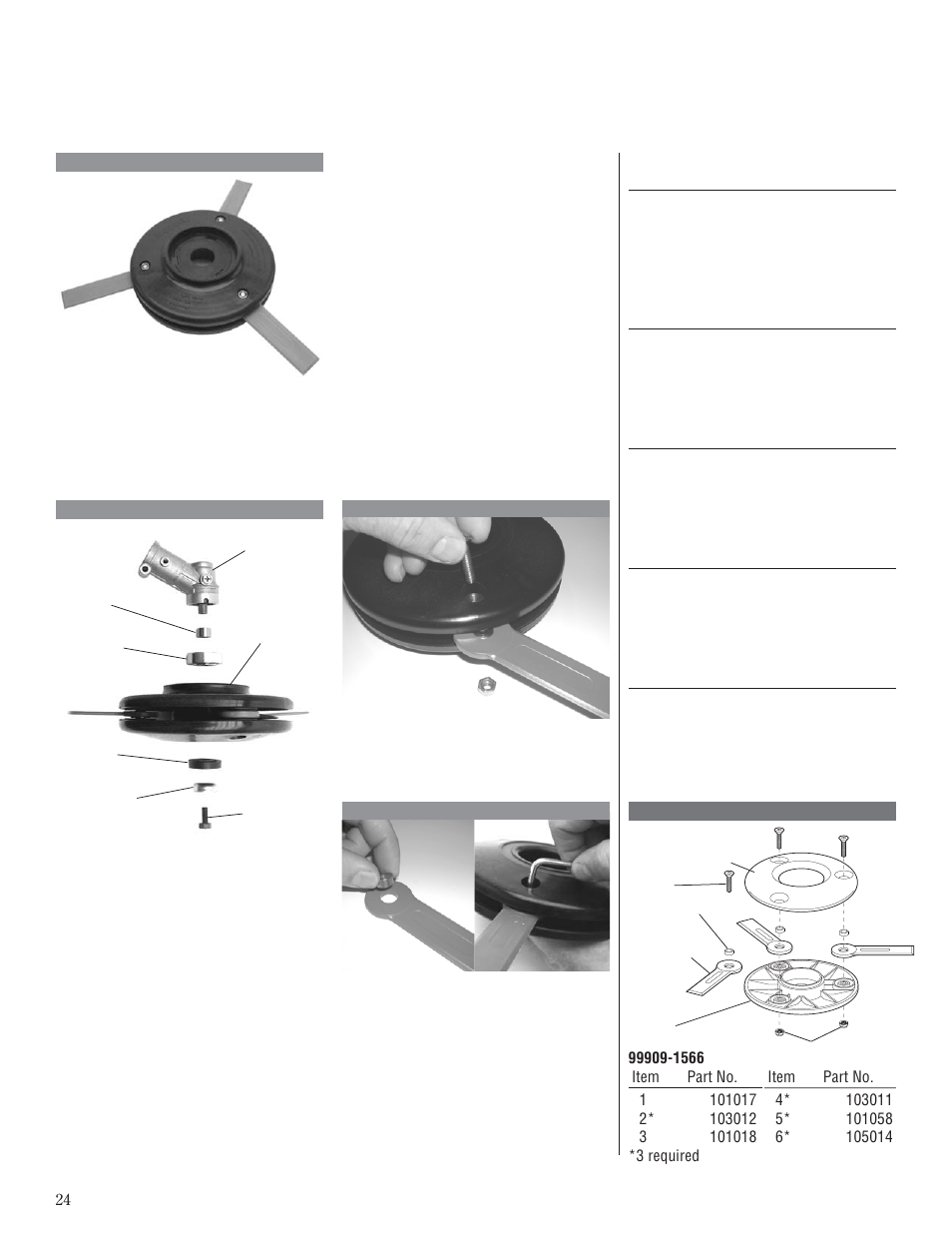 Super flail, Super flail trimmer heads, Installation instructions | Husqvarna 80792 User Manual | Page 24 / 28
