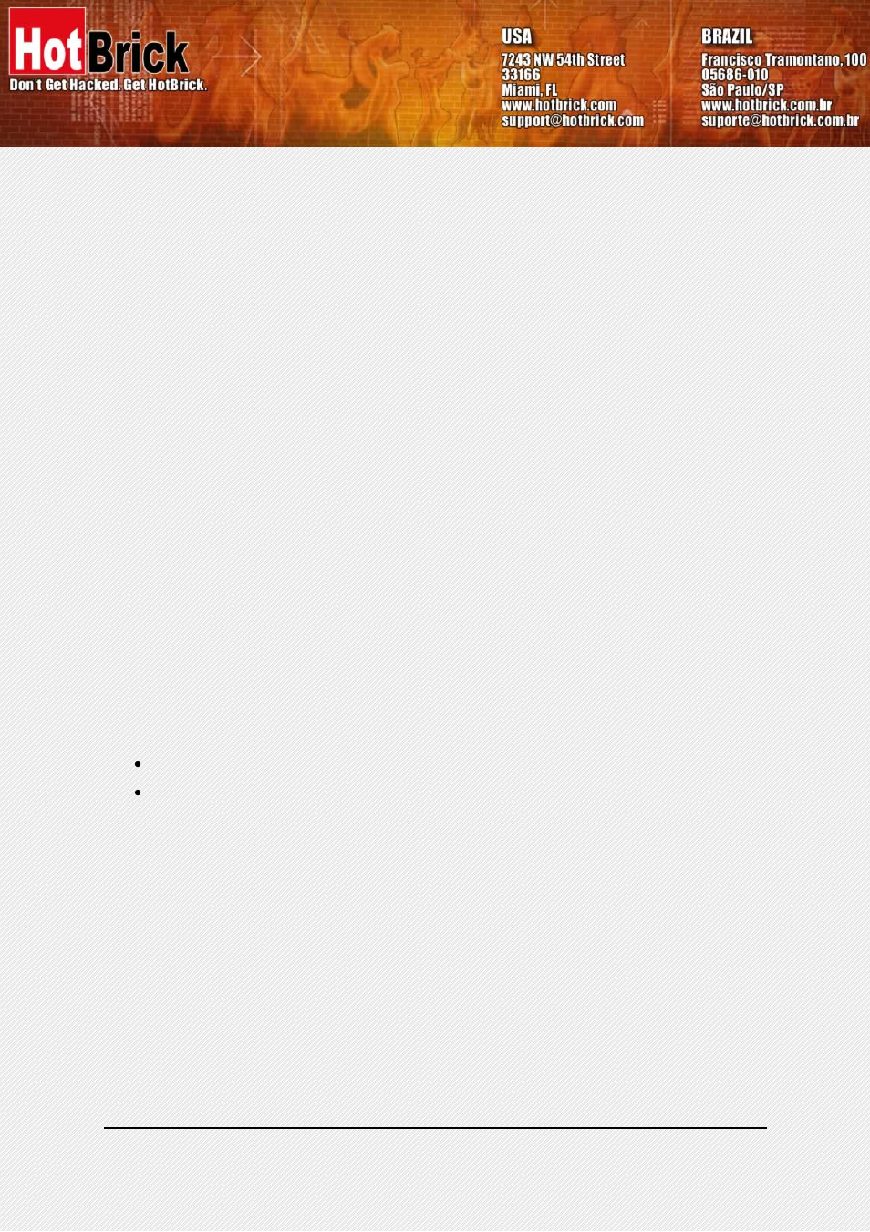 8 configuration management, 9 tunnel management (connections) | HotBrick VPN Client User Manual | Page 20 / 24