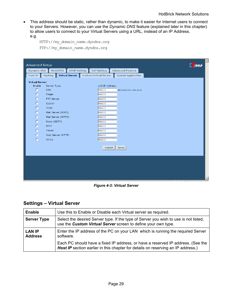 HotBrick VPN 800 User Manual | Page 33 / 89