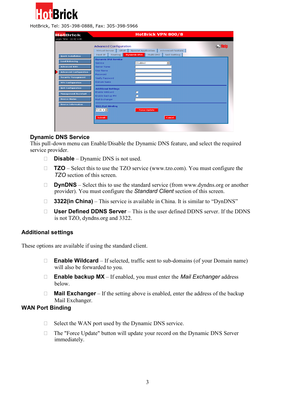 HotBrick VPN 800/8 F User Manual | Page 35 / 77