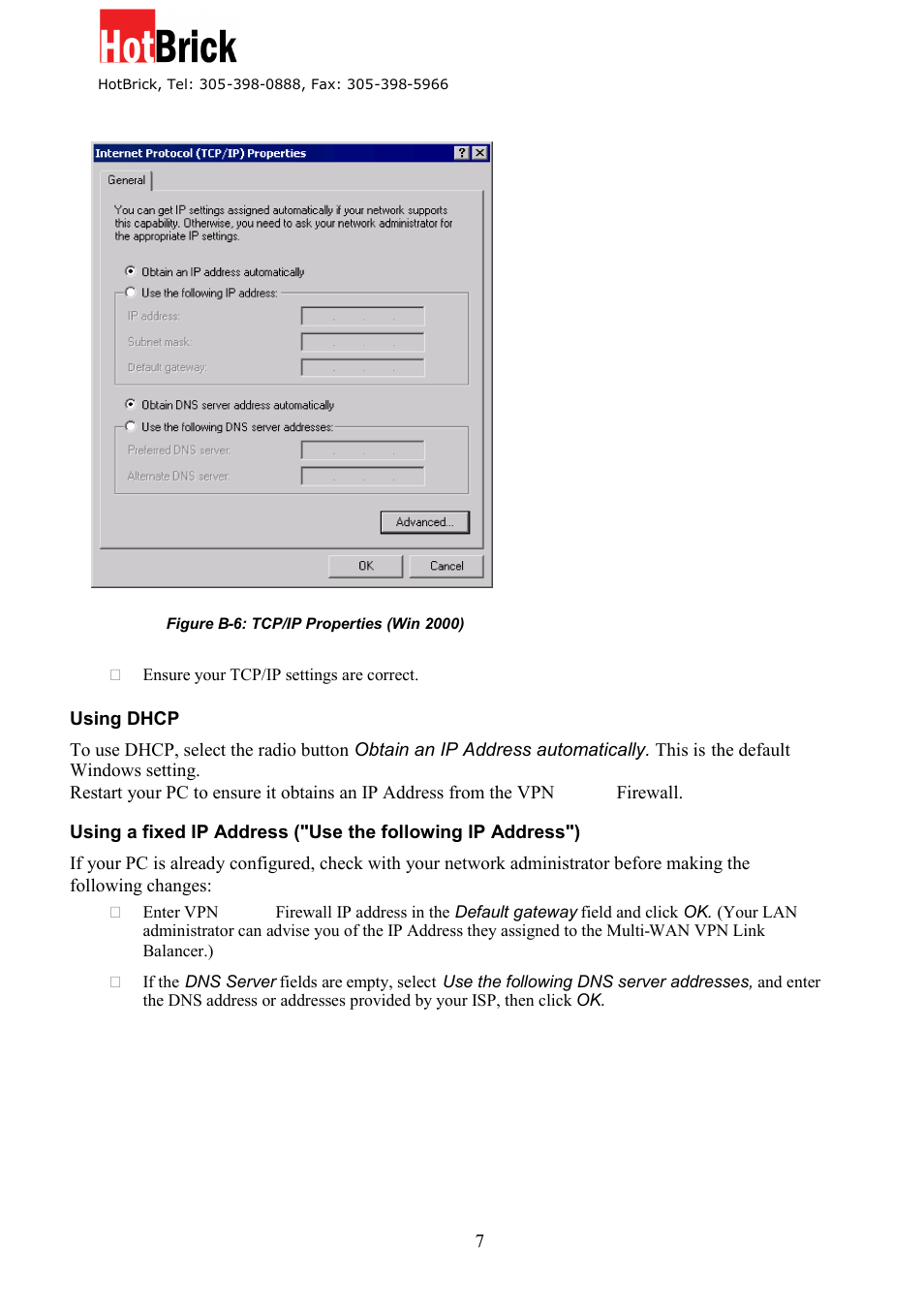 HotBrick VPN 800/8 F User Manual | Page 72 / 77