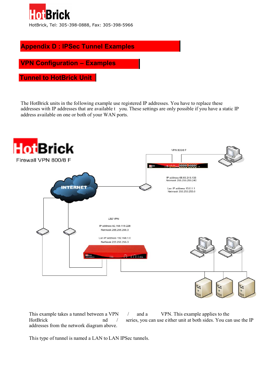 HotBrick VPN 800/8 F User Manual | Page 76 / 77