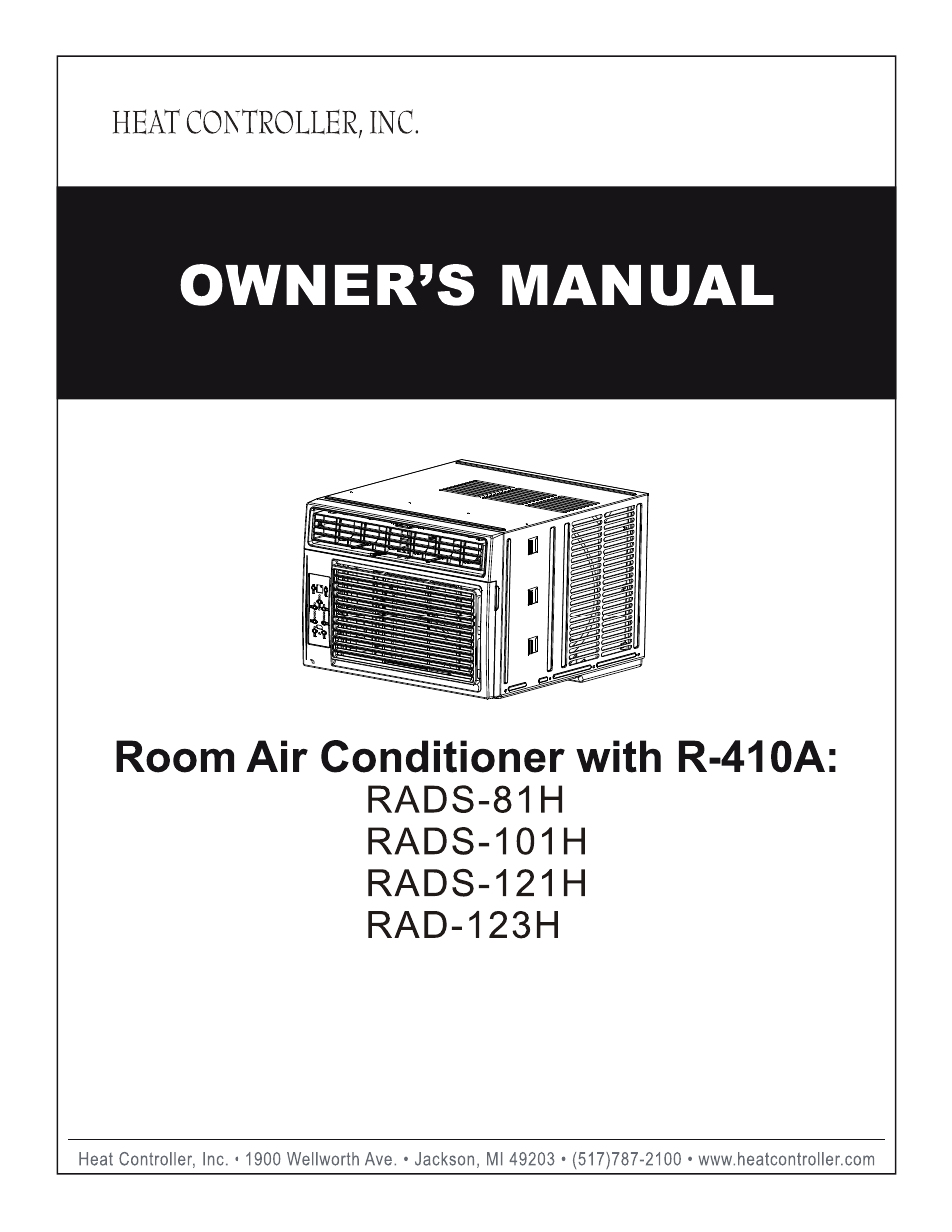 Heat Controller RAD-123H User Manual | 18 pages