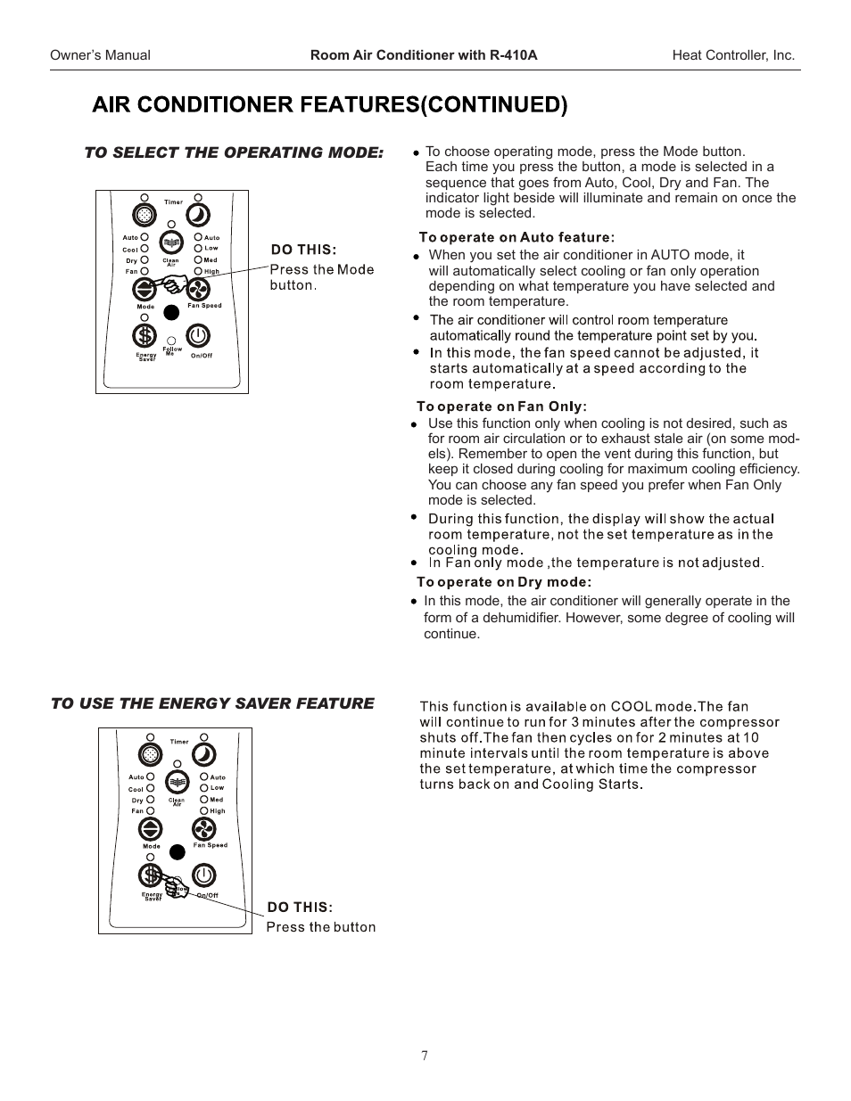 Heat Controller RAD-123H User Manual | Page 8 / 18