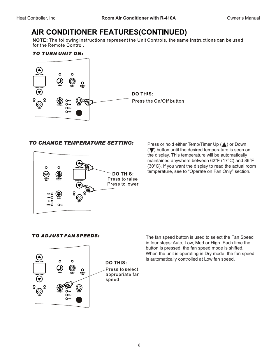 Heat Controller REG-253H User Manual | Page 7 / 22