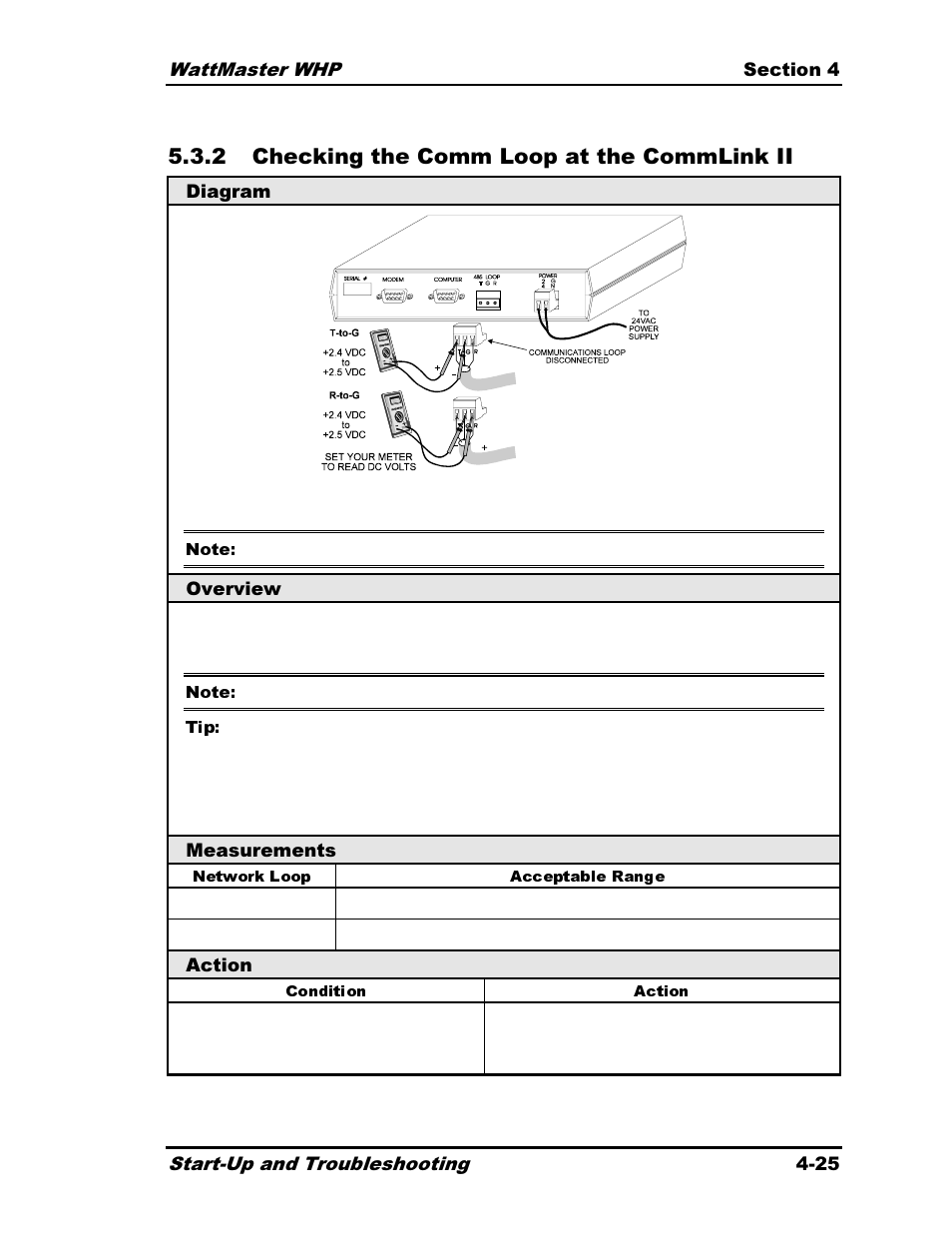 2 checking the comm loop at the commlink ii | Heat Controller Water Source Heat Pump User Manual | Page 107 / 126