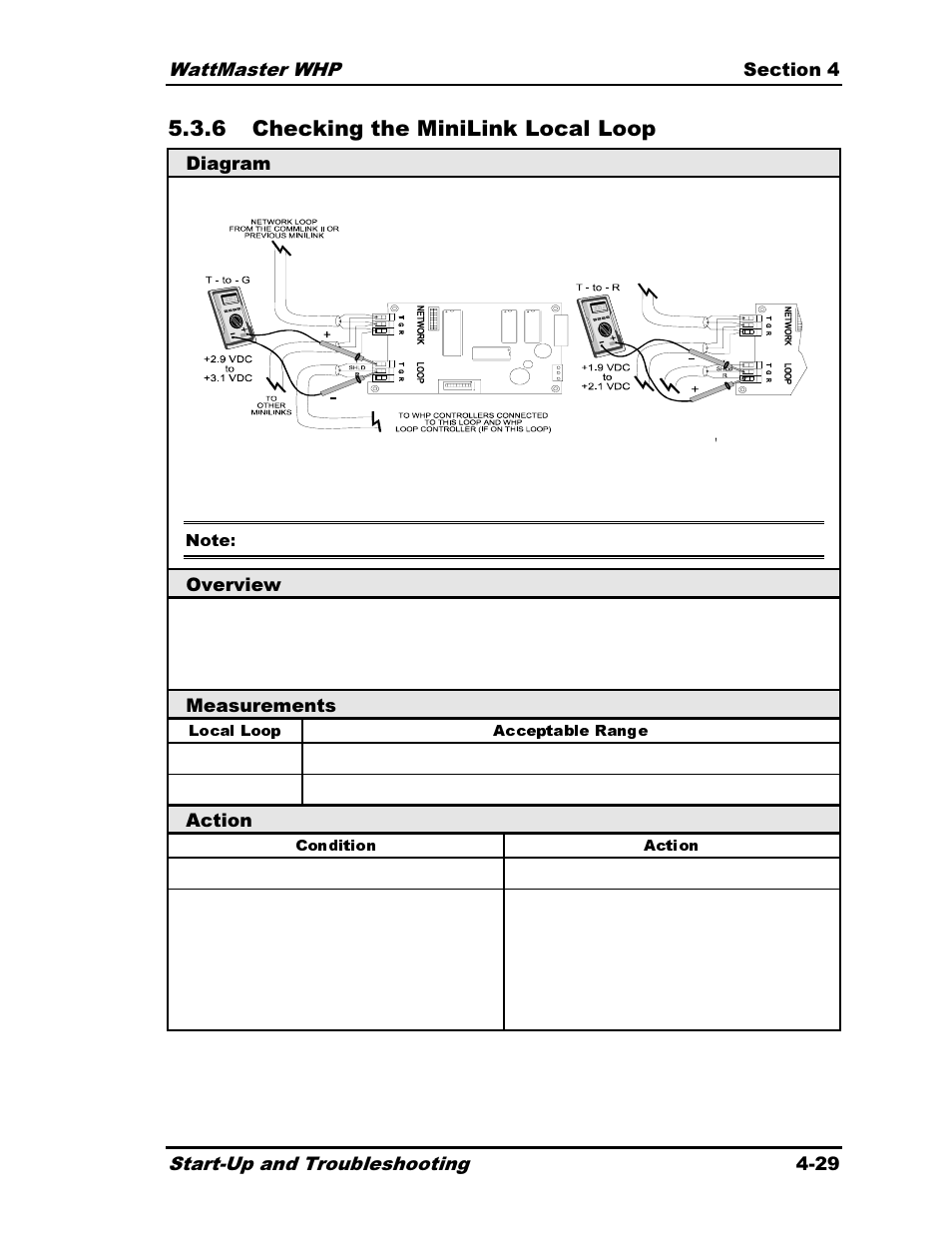 6 checking the minilink local loop | Heat Controller Water Source Heat Pump User Manual | Page 111 / 126