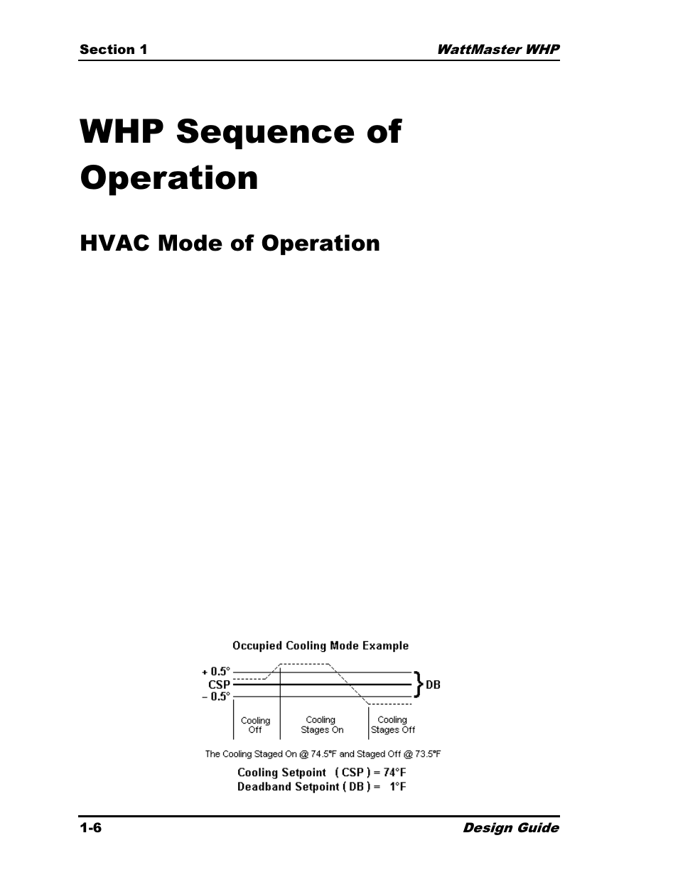 Whp sequence of operation, Hvac mode of operation | Heat Controller Water Source Heat Pump User Manual | Page 12 / 126