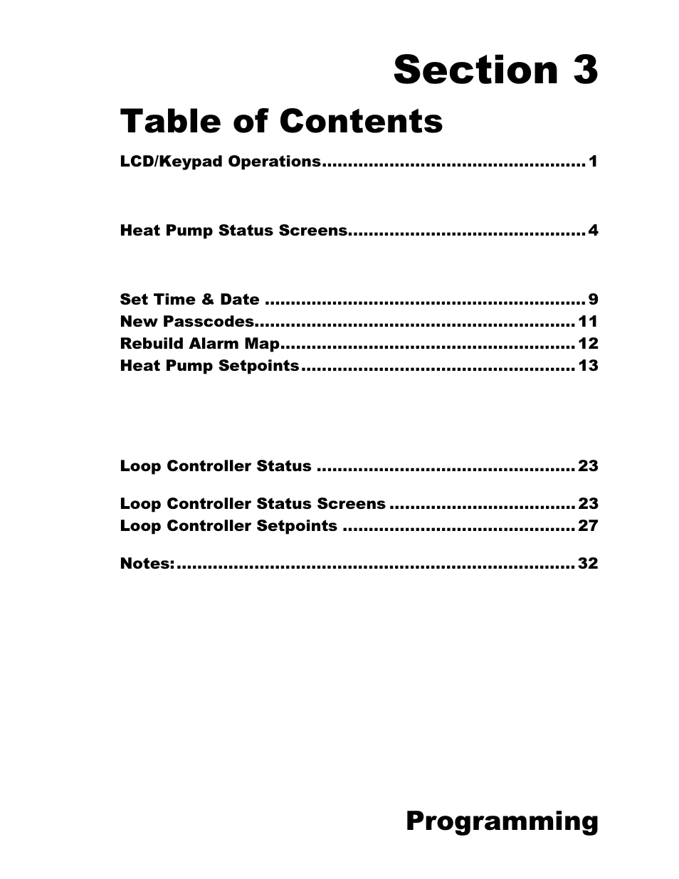 Heat Controller Water Source Heat Pump User Manual | Page 47 / 126