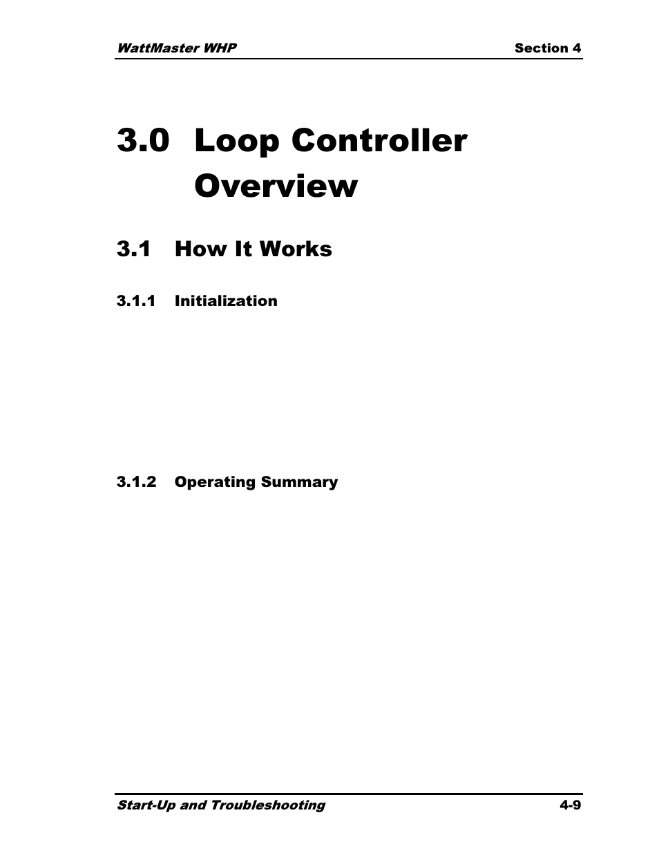 0 loop controller overview, 1 how it works | Heat Controller Water Source Heat Pump User Manual | Page 91 / 126
