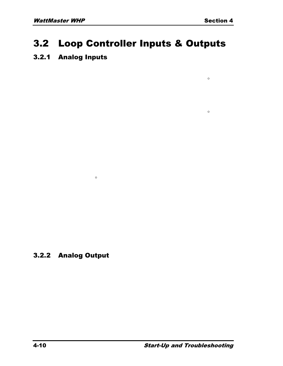 2 loop controller inputs & outputs | Heat Controller Water Source Heat Pump User Manual | Page 92 / 126