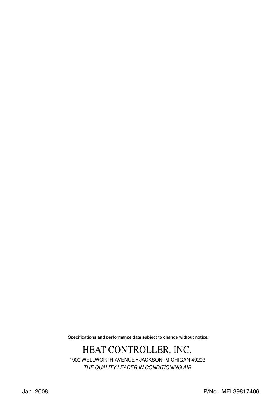 Heat Controller VMH30SB-1 User Manual | 19 pages