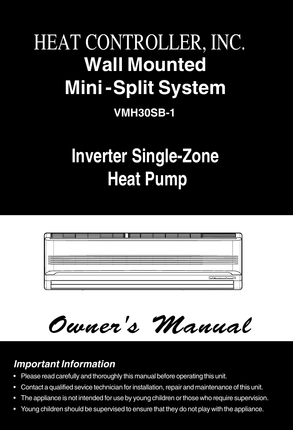 Heat controller, inc | Heat Controller VMH30SB-1 User Manual | Page 2 / 19