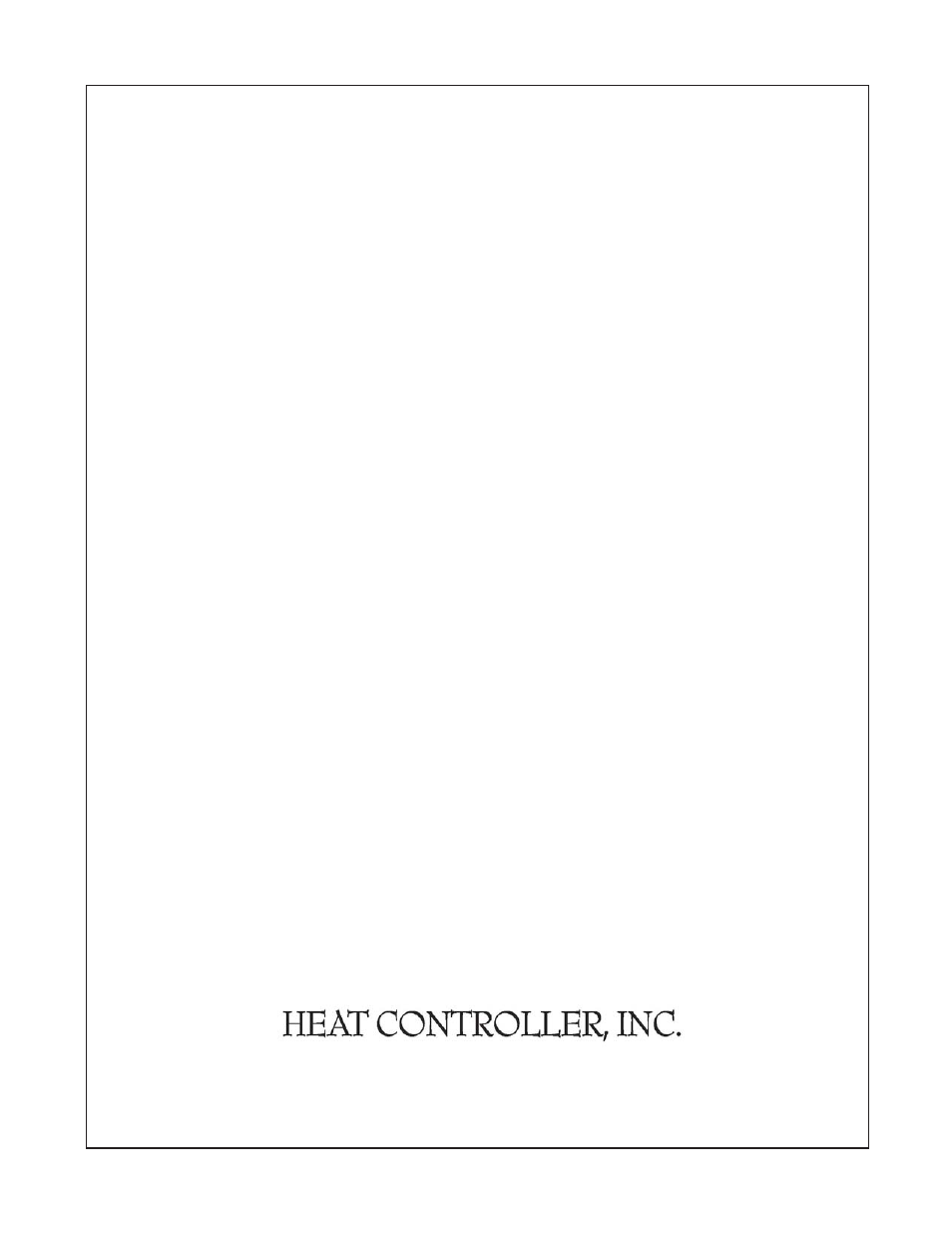 Heat Controller PE-91A PE-121A User Manual | Page 23 / 23