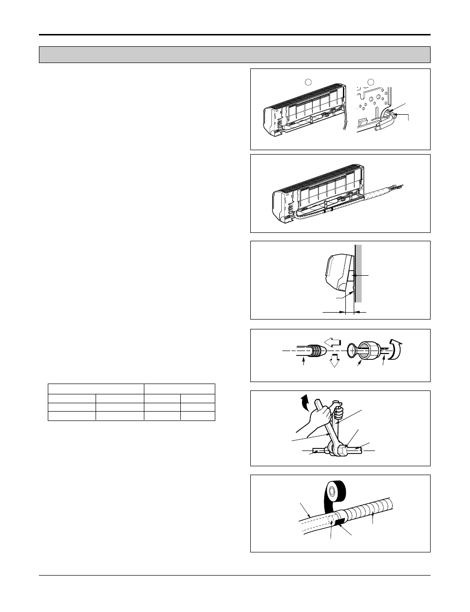 For left rear piping | Heat Controller DMH24DB-1 User Manual | Page 21 / 35