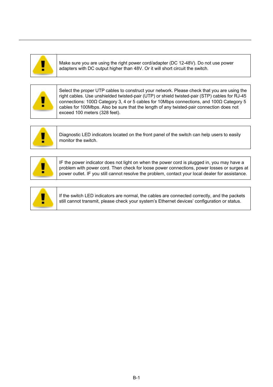 Appendix b troubleshooting | Husky HME-423E User Manual | Page 62 / 77