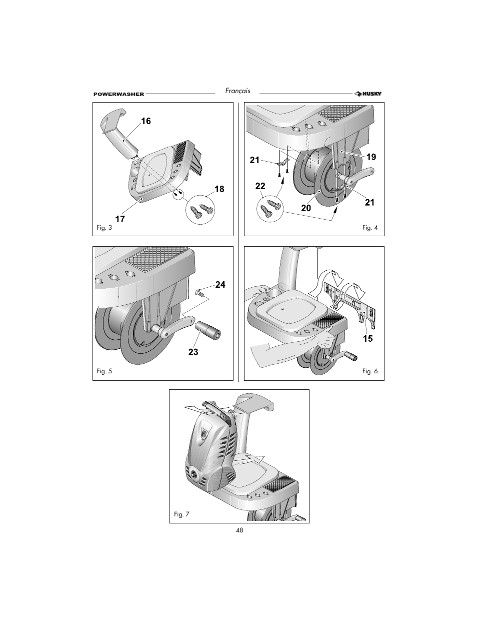 Husky HD1500 User Manual | Page 48 / 68